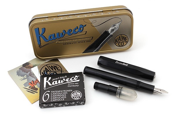 Kaweco Calligraphy Pen Set - Small - Black - 1.5 mm / 2.3 mm