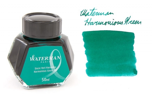 Waterman harmonious green ink