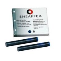 Sheaffer Classic Ink Cartridges BLACK pk of 6 for Sheaffer fountain pens 96233