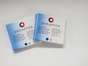 Sheaffer Classic Ink Cartridges BLUE pk of 6 for Sheaffer fountain pens 96223 - Image 3